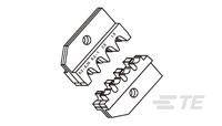 Dessin technique de deux composants d'engrenage s'imbriquant l'un dans l'autre. Des fixations par vis sont visibles sur les deux pièces.