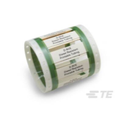 Rouleau transparent étiqueté 'D-Rex' pour ruban adhésif flexible et résistant à la chaleur, avec un design en blanc et vert.
