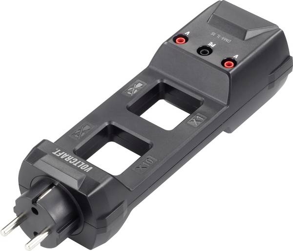 VOLTCRAFT DMA-1L 16 Prise adaptateur - gris foncé