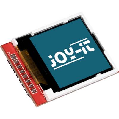 Un petit module d'affichage LCD portant l'inscription 'joy-it' sur l'écran.
