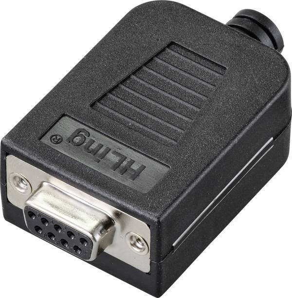 TRU COMPONENTS TC-9744132 Prise encastrée D-SUB Nombre de pôles: 9 fil 1 pc(s)