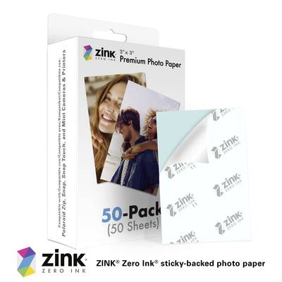 Zink ZINKPZ2X350 Papier ZINK blanc - Conrad Electronic France