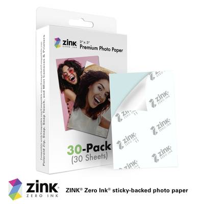 Zink ZINKPZ2X330 Papier ZINK blanc