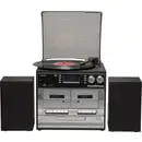 Denver MRD-166 Chaîne stéréo DAB+, Lecteur de disque, SD, FM, USB, fonction enregistrement 2 x 2 W noir