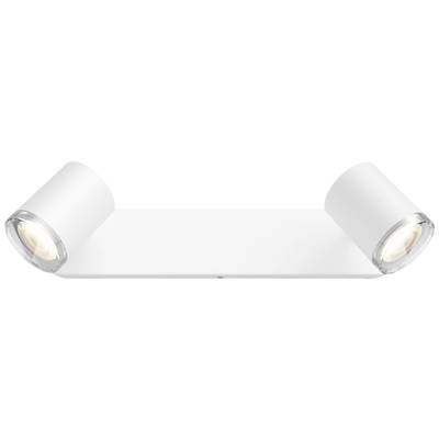 Philips Lighting Hue Plafonnier de salle de bain LED 871951434087900  Hue White Amb. Adore Spot 2 flg. weiß 2x350lm inkl