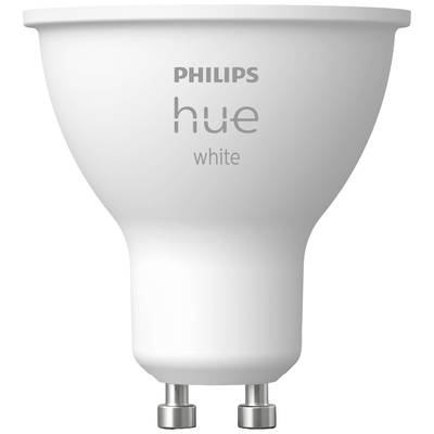 Philips Lighting Hue Ampoule à LED 871951434006000 CEE 2021: F (A - G) Hue White GU10 Einzelpack 400lm GU10 5.2 W blanc 
