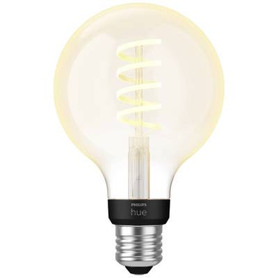 Philips Lighting Hue Ampoule à LED 871951430148100 CEE 2021: G (A - G) Hue White Ambiance E27 Einzelpack Globe G93 Filam