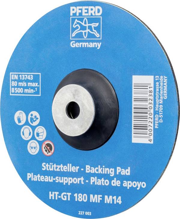 PFERD TOOLS 44890220 Plateau de ponçage