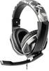 Steelplay HP42 Micro-casque supra-auriculaire filaire Stereo gris camouflage volume réglable, mise en sourdine du microphone Gaming