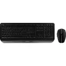 CHERRY Gentix radio, sans fil Kit souris + clavier allemand, QWERTZ noir