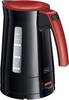 Melitta Enjoy Aqua Bouilloire sans fil, sans BPA noir/rouge Contenance: 1.7 l