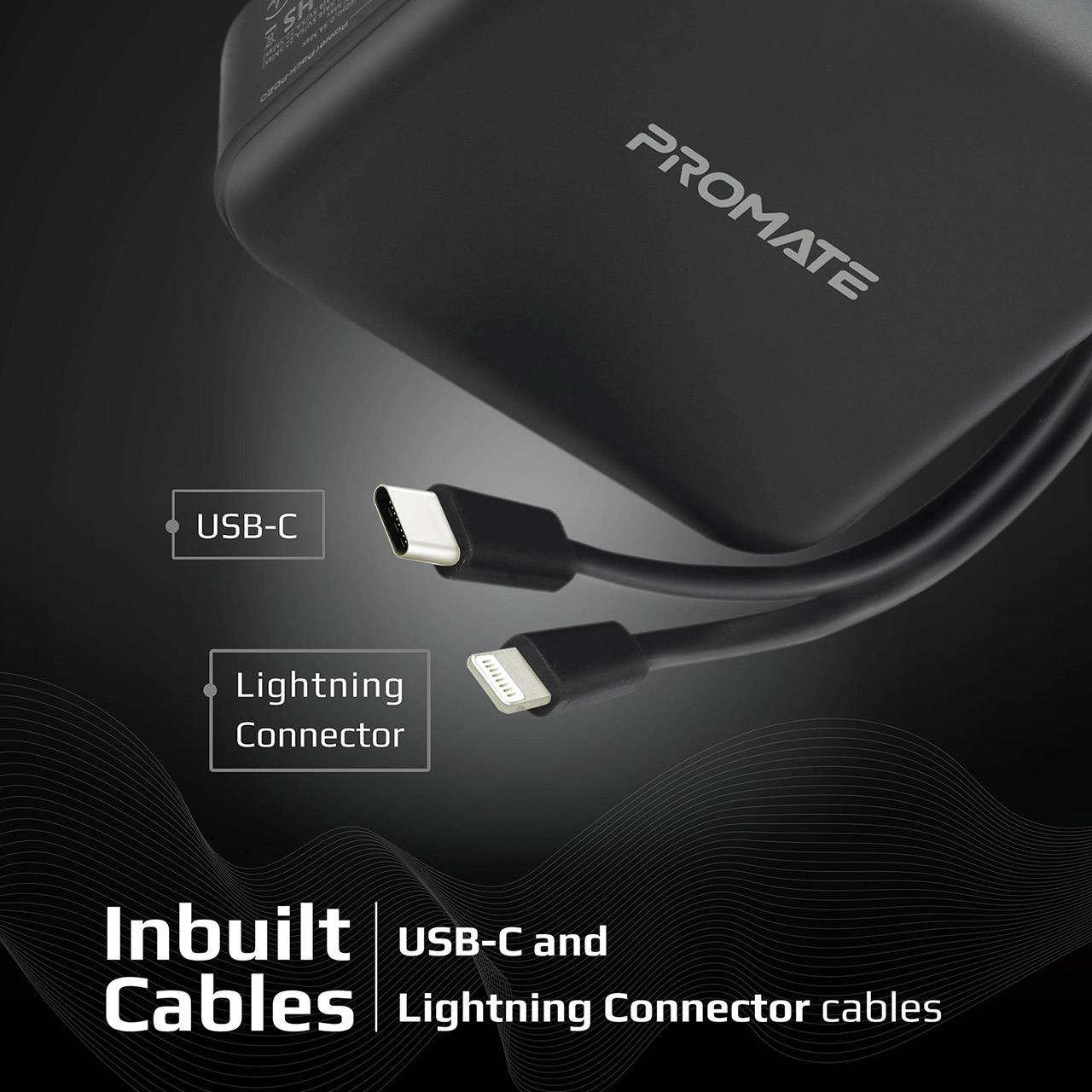 Pro Mate PD20 Powerbank (batterie supplémentaire) 15000 mAh Quick Charge 3.0 LiPo noir Affichage du statut-3