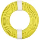 Donau Elektronik 125-013 Fil de câblage 1 x 0.25 mm² jaune 10 m