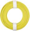 Donau Elektronik 125-013 Fil de câblage 1 x 0.25 mm² jaune 10 m
