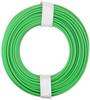 Donau Elektronik 125-014 Fil de câblage 1 x 0.25 mm² vert 10 m