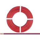 Donau Elektronik 218-020 Fil de câblage 2 x 0.14 mm² rouge-bleu 50 m