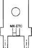 Molex 197054003 Cosse à languette mâle Largeur d'accouplement: 6.35 mm Épaisseur de contact: 0.81 mm 5000 pc(s)