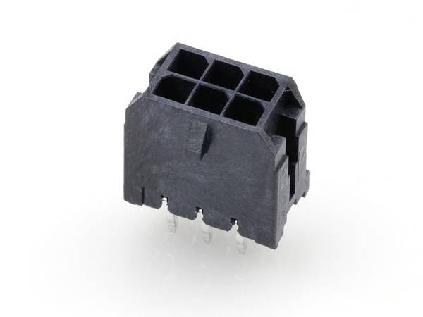 Molex Barrette mâle encastrable (standard)  Nbr total de pôles 6 Pas: 3 mm 430450625 1 pc(s) Tray