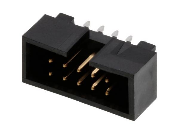 Molex 702461004 Embase mâle  Pas: 2.54 mm Nbr total de pôles: 10 Nbr de rangées: 2 1 pc(s) Tray