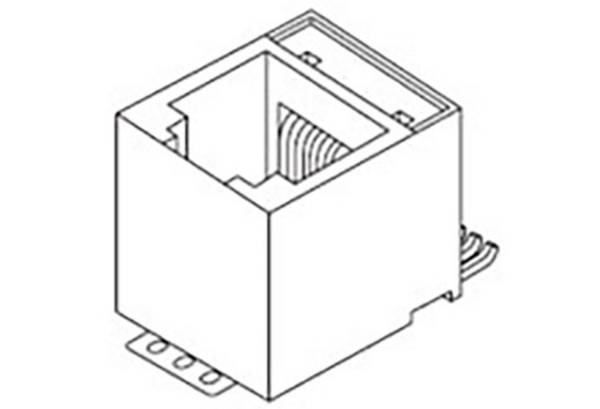 Molex Cat 3 Mod Jack/Plug 855135002 Femelle noir 1 pc(s)