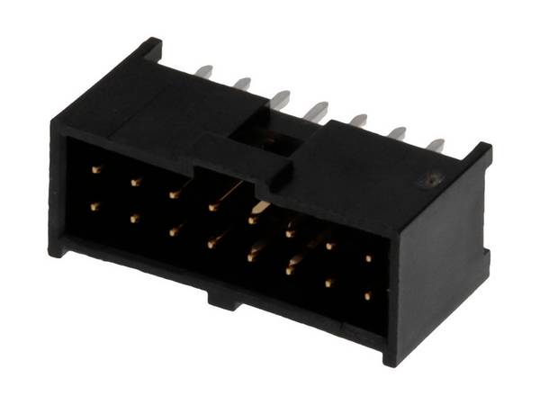 Molex 901301216 Embase mâle avec vis de verouillage Pas: 2.54 mm Nbr total de pôles: 16 Nbr de rangées: 2 1 pc(s) Tray
