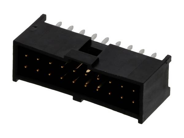 Molex 901301220 Embase mâle avec vis de verouillage Pas: 2.54 mm Nbr total de pôles: 20 Nbr de rangées: 2 1 pc(s) Tray
