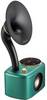 Sangean CP-100D Gramophone Radio de table DAB+, FM AUX, Bluetooth, USB écran tactile, rechargeable turquoise