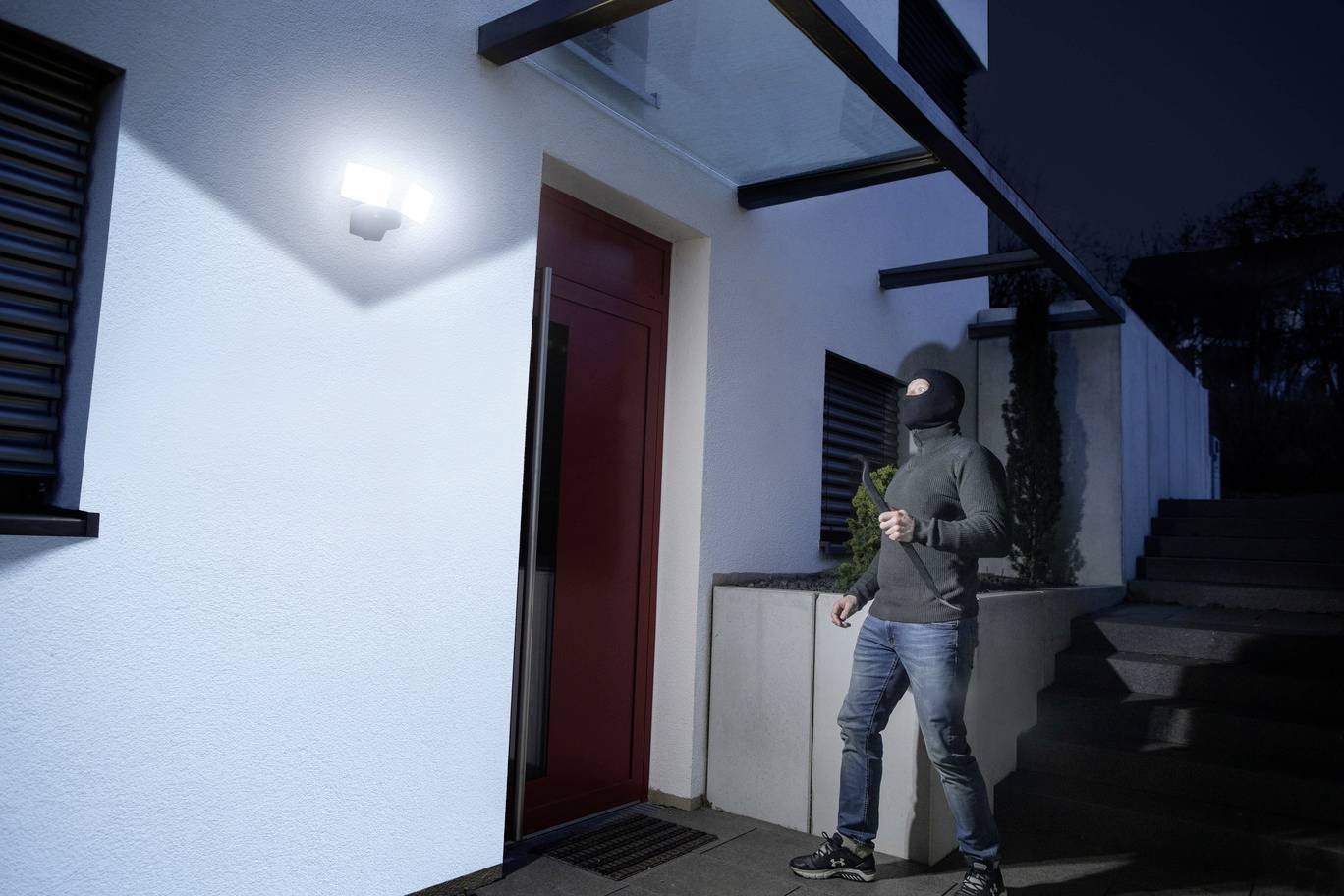 Brennenstuhl Connect WiFi WFD 3050 1179060000 Projecteur LED extérieur CEE: E (A - G) 29.2 W-6