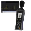 PCE Instruments Sonomètre Enregistreur de données PCE-322ALEQ 30 - 80 dB 31.5 Hz - 8 kHz USB