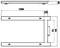 Dessin technique d'un objet rectangulaire avec dimensions : Largeur 1260, Hauteur 72, Écart latéral 120. Contient des lignes et des annotations.