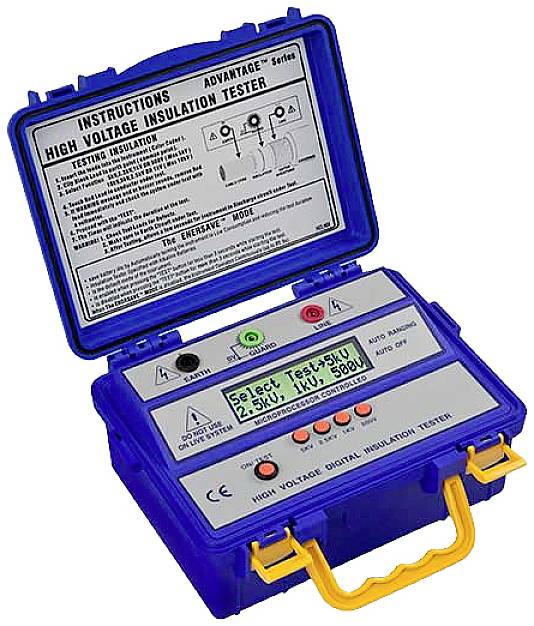 Fluke 1507 Appareil de mesure de l'isolation 50 V, 100 V, 250 V, 500 V ...