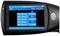 Un appareil de mesure portable affiche une liste de mesures sur un écran : T006, T007, T008, T009 avec des températures autour de 34 degrés ; T010 indique 19,6 degrés.