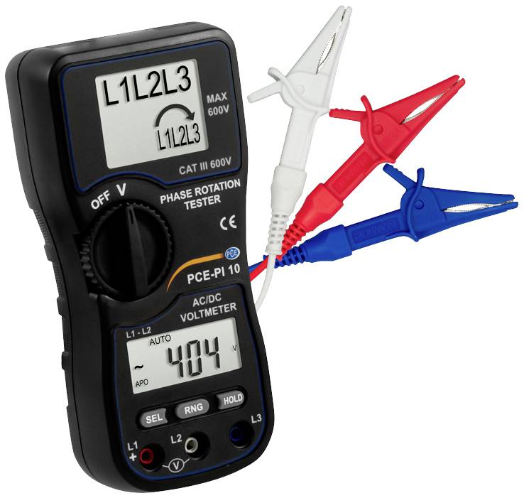 Testeur de champ rotatif PCE Instruments PCE-PI 10-0