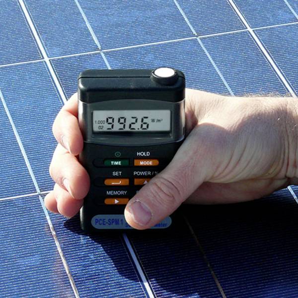 PCE Instruments PCE-SPM 1 Appareil de mesure photovoltaïque  0 - 2000 W/m²