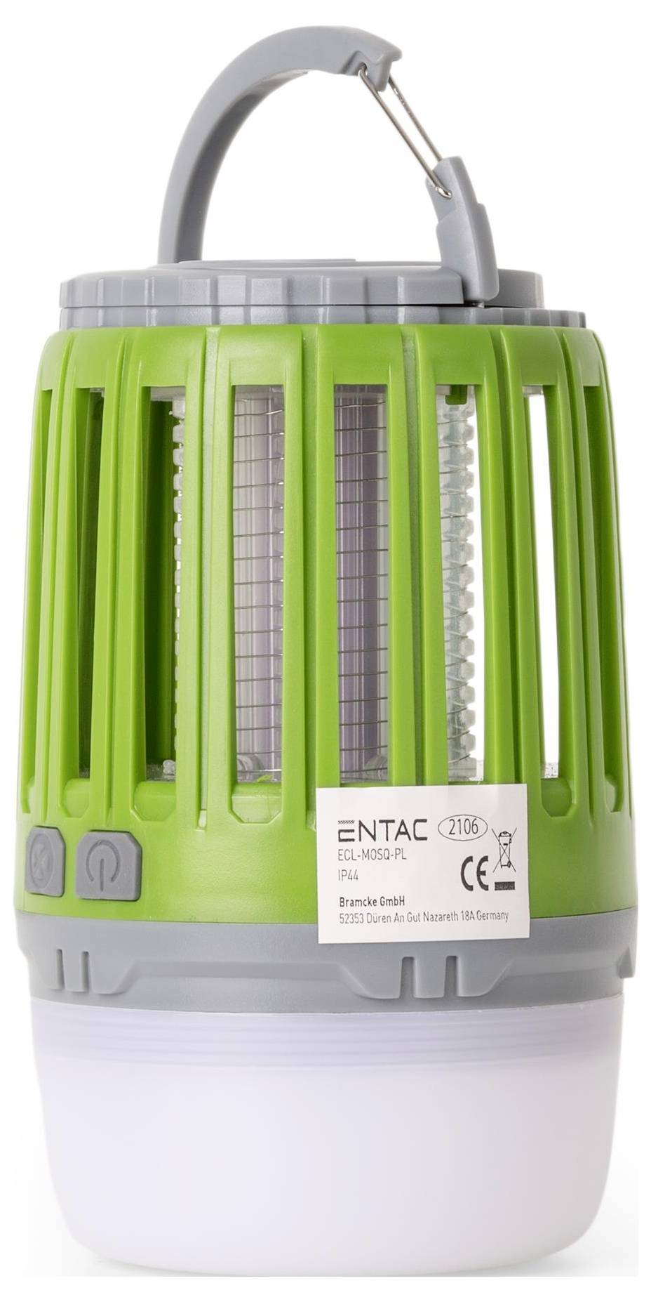 ENTAC Moskito ECL-MOSQ-PL Destructeur d'insectes UV lumière UV 3 W (Ø x H) 73 mm x 133 mm vert 1 pc(s)-1