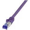 LogiLink C6A019S RJ45 CAT 6a S/FTP 0.25 m violet 1 pc(s)