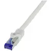 LogiLink C6A012S RJ45 Câble USB CAT 6a S/FTP 0.25 m gris 1 pc(s)