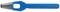 Un poinçon perforateur bleu de 6 mm, fabriqué en Allemagne, pour des trous ronds précis dans divers matériaux.