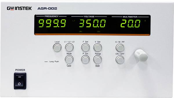 GW Instek 11SR-00200201 ASR-002 Régulateur de puissance 1 pc(s)