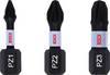 Bosch Accessories Bosch Power Tools 2608522471 Embout cruciforme 1 pièce vis Pozidriv zone de torsion