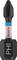 'Embout de tournevis Bosch PH1 en noir, avec anneau bleu et logo rouge Bosch.'