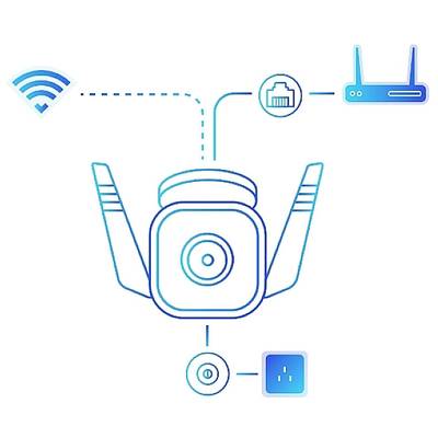 Caméra de surveillance TP-LINK TP-Link Tapo C310 Cubo Telecamera di sicurezza IP Esterno 2304 x 1296 Pixel Pare TAPO C31-2
