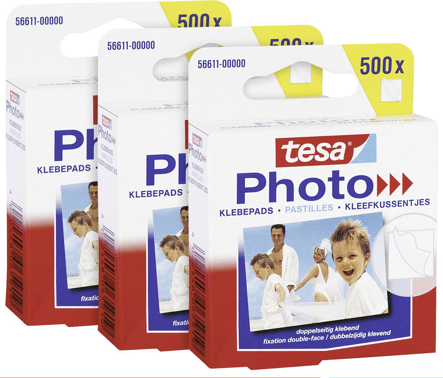 Pastilles autocollantes tesa 56611-00500-00 blanc 1500 pc(s)