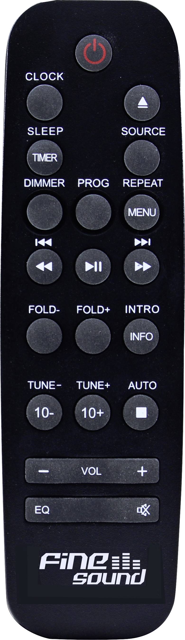 FineSound FS3 Radio de table DAB+, FM AUX, Bluetooth, CD, DAB+, FM, USB fonction de charge de la batterie, avec télécomm-2