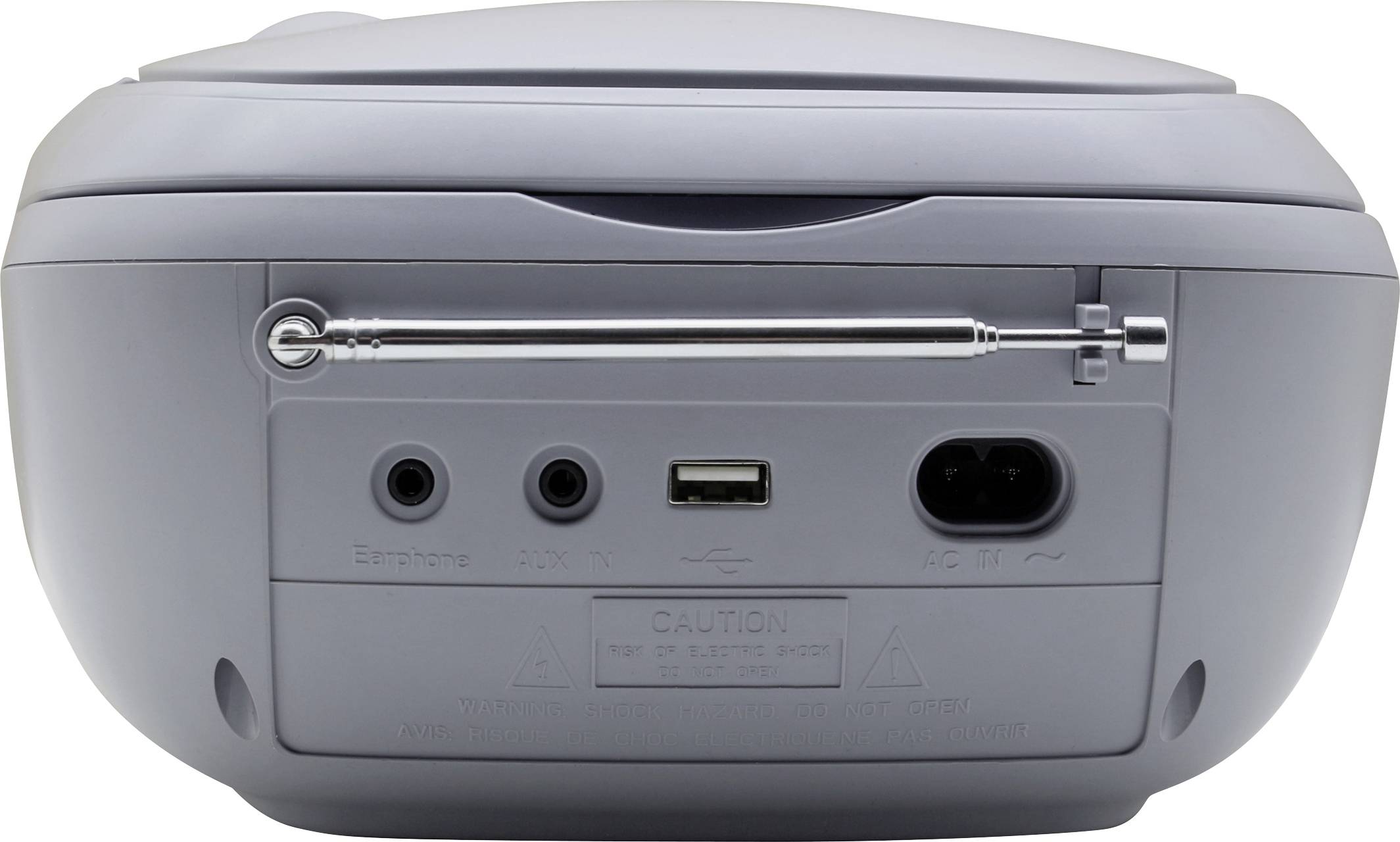 soundmaster SCD1900 Radio-lecteur CD FM AUX, CD, USB   gris-3