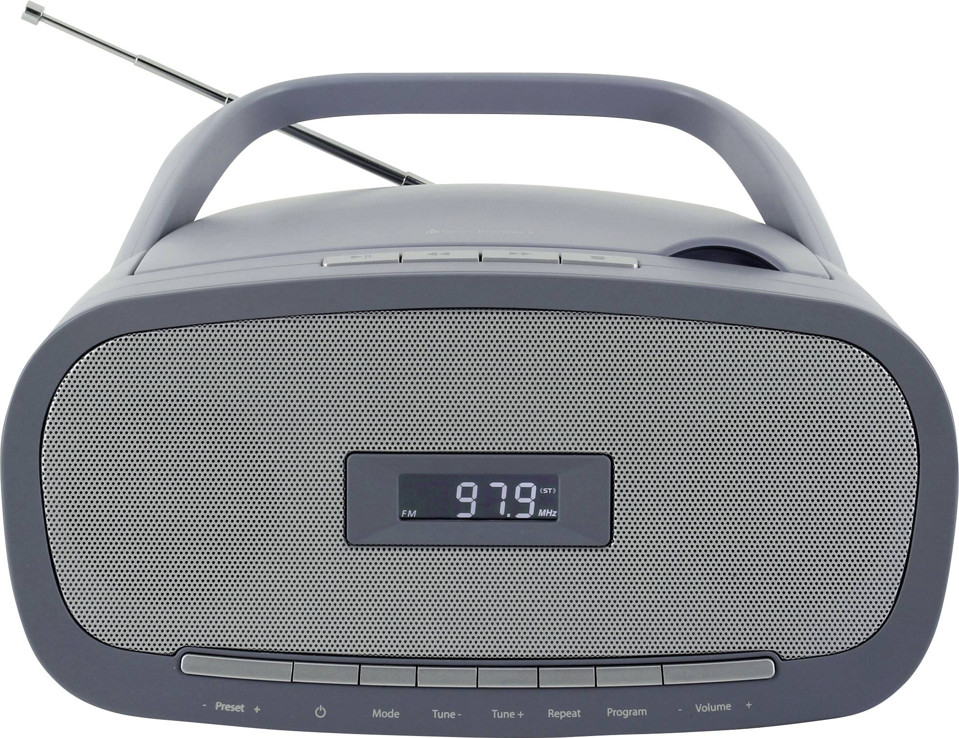 soundmaster SCD1900 Radio-lecteur CD FM AUX, CD, USB   gris-4