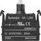 Commutateur 'Autonics SA-LDM', boîtier en plastique noir, LED en haut, spécifications : 12-24V DC/AC, 20mA, fabriqué en Chine.