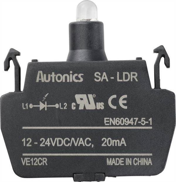 TRU COMPONENTS SA-LDR Élément LED   rouge  12 V, 24 V 1 pc(s)