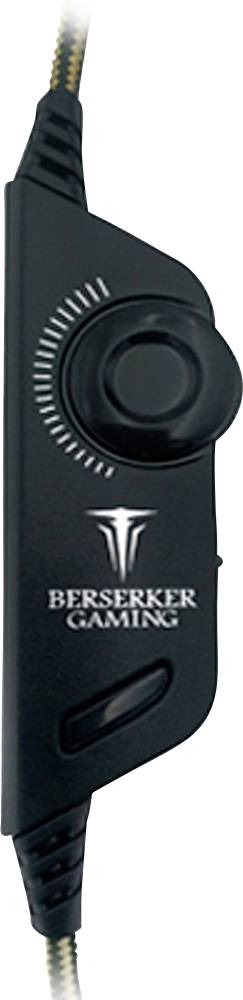 Berserker Gaming FAFNIR Micro-casque supra-auriculaire filaire Stereo noir, rouge volume réglable Gaming-3