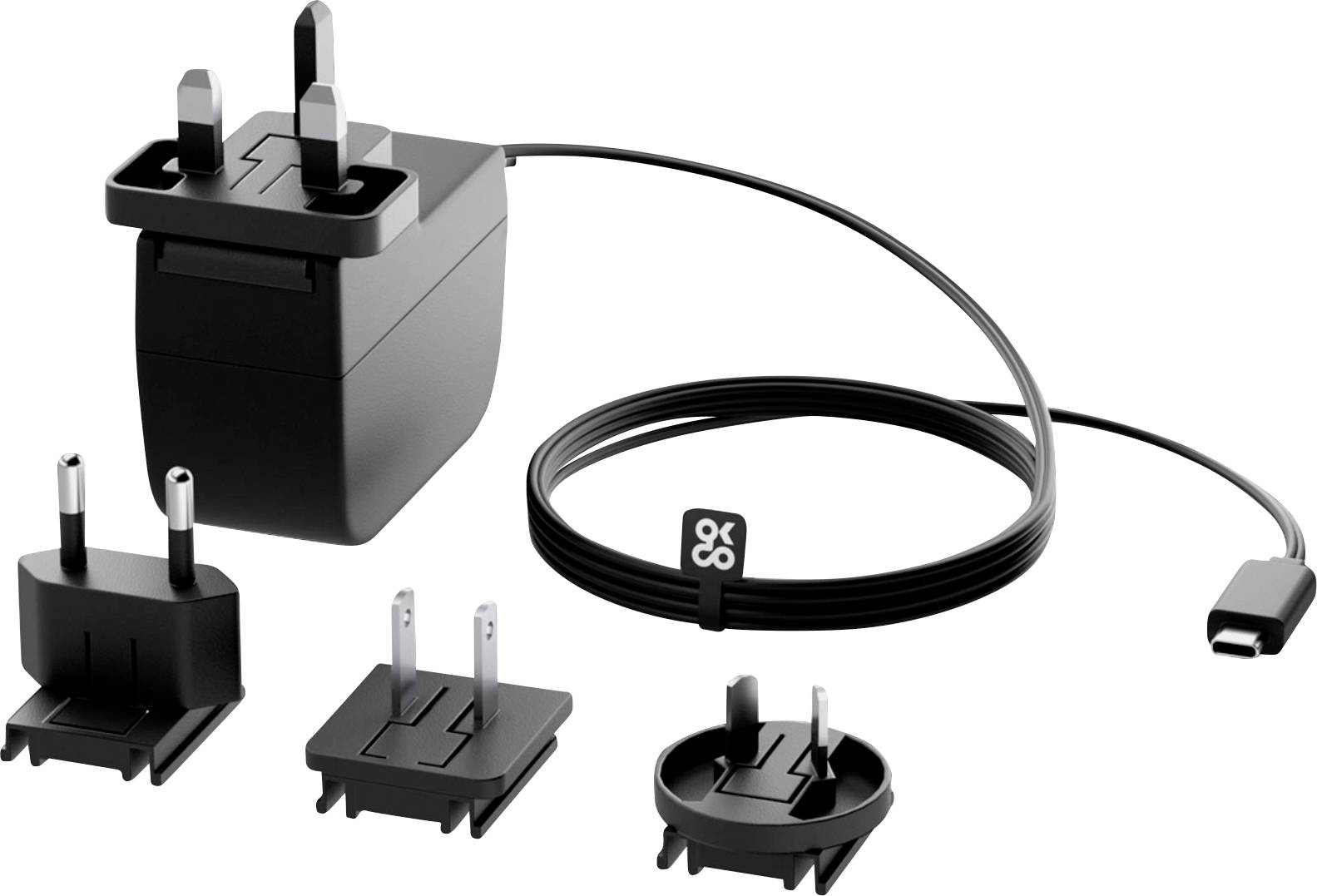 Raspberry Pi® OKdo Raspberry Pi 4 4 GB Basis-Kit Raspberry Pi® 4 B 4 GB 4 x 1.5 GHz avec alimentation, avec Noobs OS, av-4